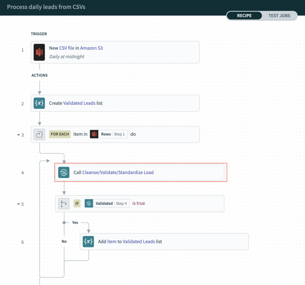 How to test recipe functions | Workato Product Hub