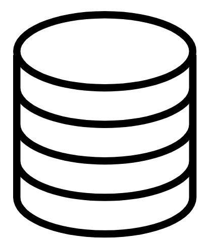 A icon of a database