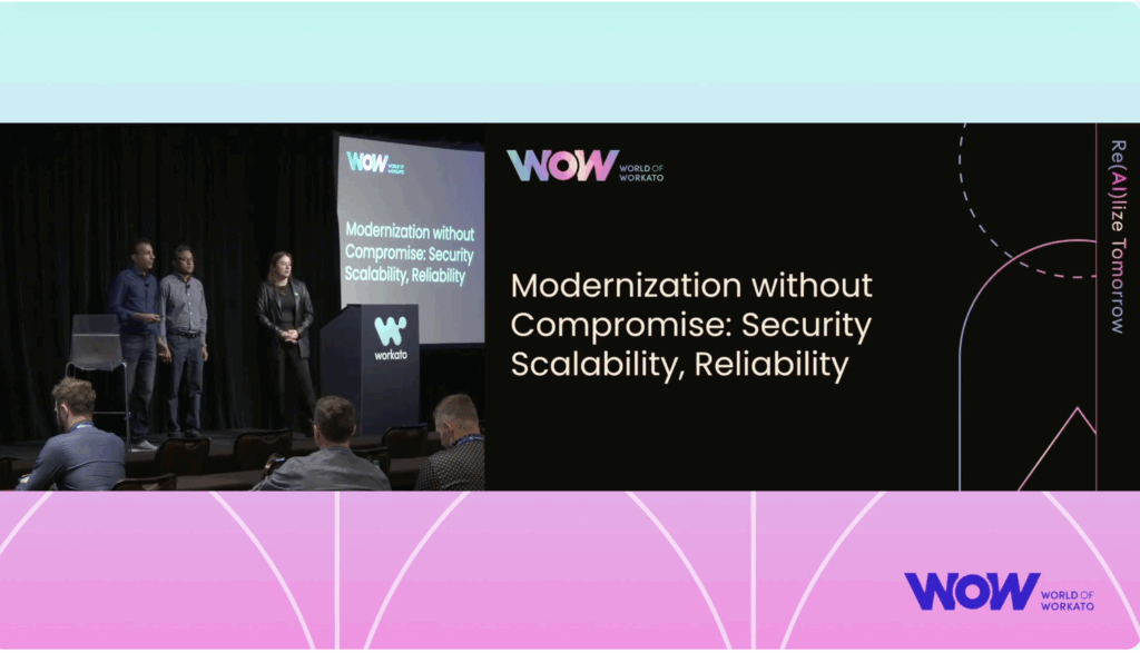 Modernization without compromise session