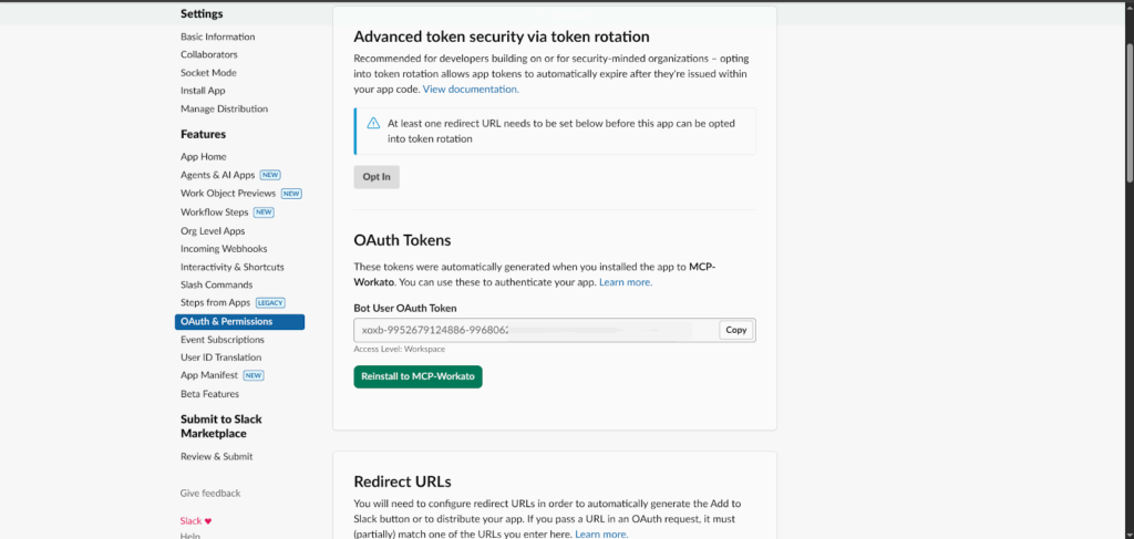 Advanced token security via token rotation