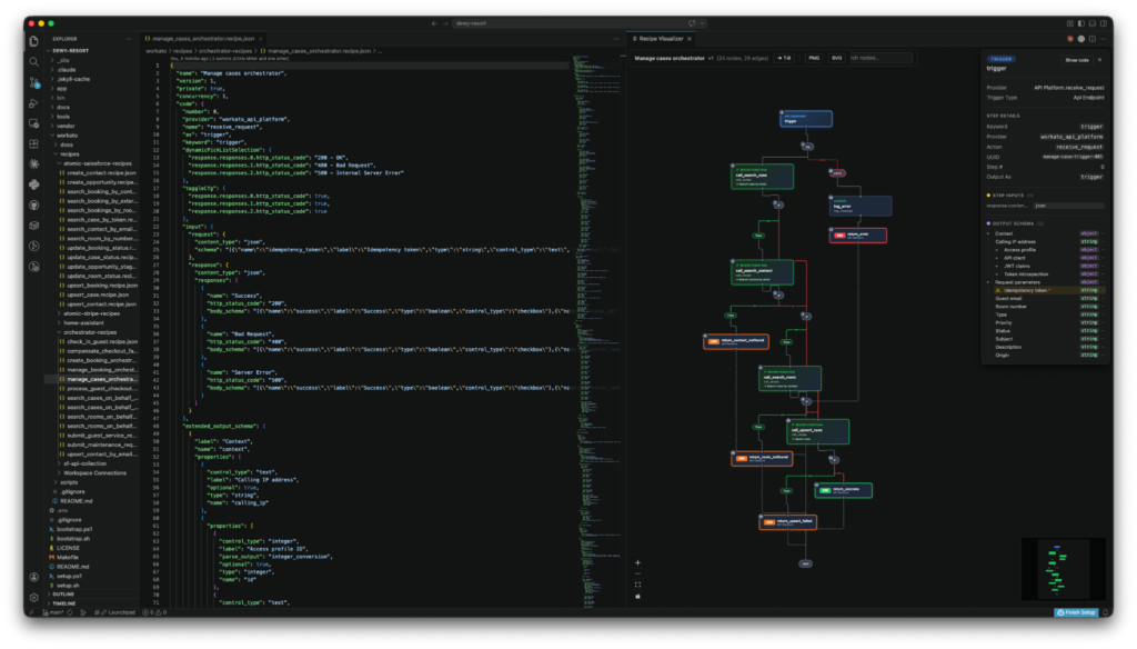 recipe visualizer for workato labs